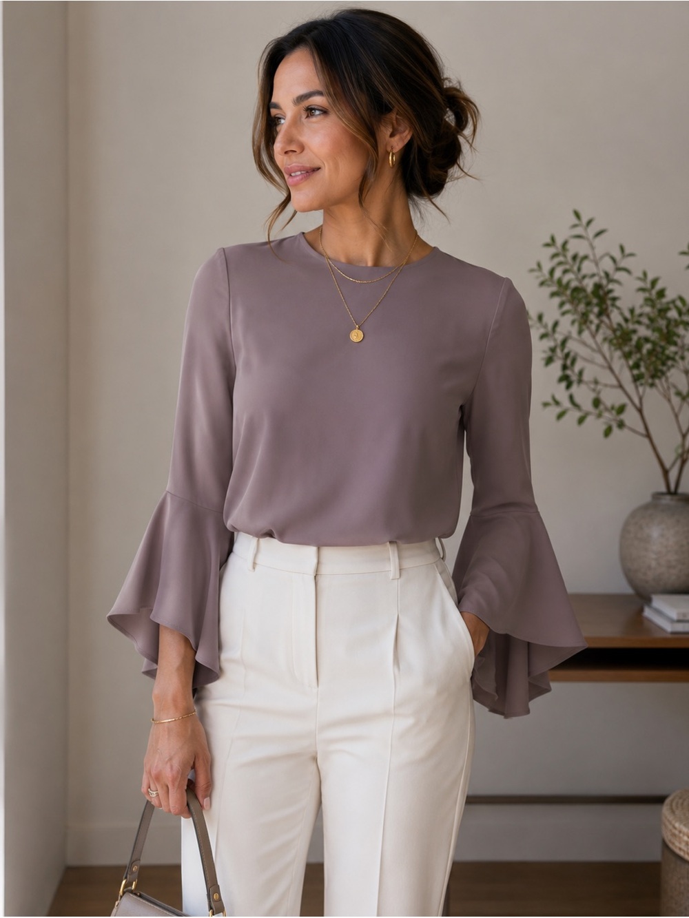Carmen Marc Valvo Blouse